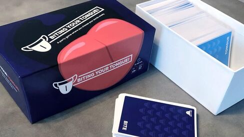 Biting Your Tongue – A Party Card Game Where You Choose Your Words Wisely in Saudi Arabia