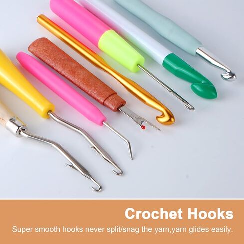 حامل غزل خشبي من Joyeee مع آلية التدوير الكلاسيكية، حامل غزل للكروشيه، حامل كرة غزل مغزلي، ملحق تطريز الحياكة مع خطاف كروشيه in Kuwait