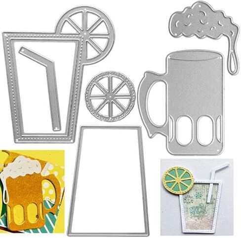 Metal Wishing Bottle Cutting Dies,Three Wishing Bottles Die Cuts Embossing Stencils Template Mould for Card Scrapbooking and DIY Craft in Saudi Arabia