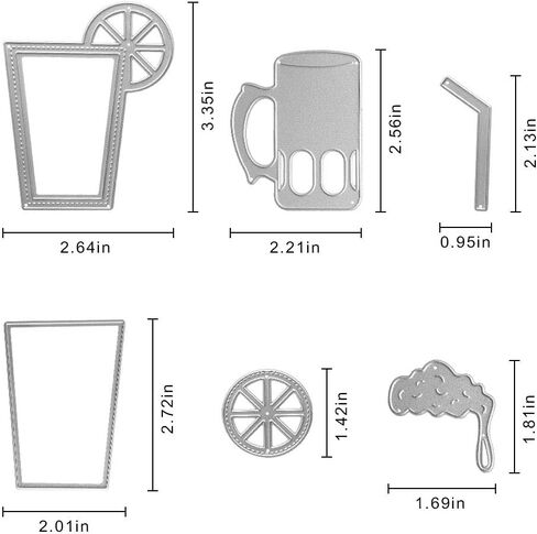 Metal Wishing Bottle Cutting Dies,Three Wishing Bottles Die Cuts Embossing Stencils Template Mould for Card Scrapbooking and DIY Craft in Saudi Arabia