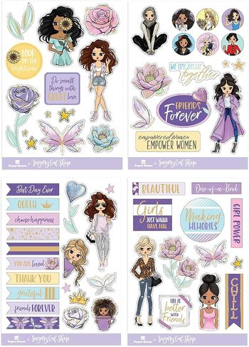 Paper House Productions Sugary Gal Paper Crafting Set, Multi in Saudi Arabia