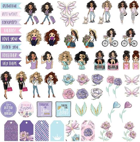 Paper House Productions Sugary Gal Paper Crafting Set, Multi in Saudi Arabia