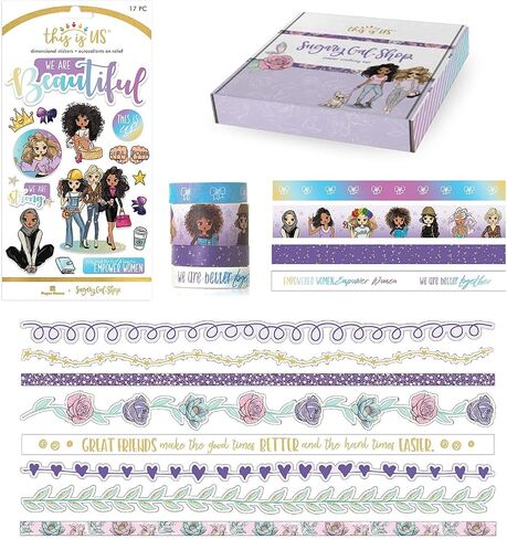 Paper House Productions Sugary Gal Paper Crafting Set, Multi in Saudi Arabia