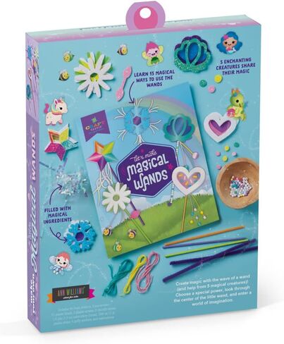 Craft-tastic - اصنع عصاك السحرية الصغيرة - كل شيء متضمن لـ 5 مشاريع فنية وحرفية ممتعة تصنعها بنفسك - للأعمار من 4 سنوات فما فوق in Kuwait