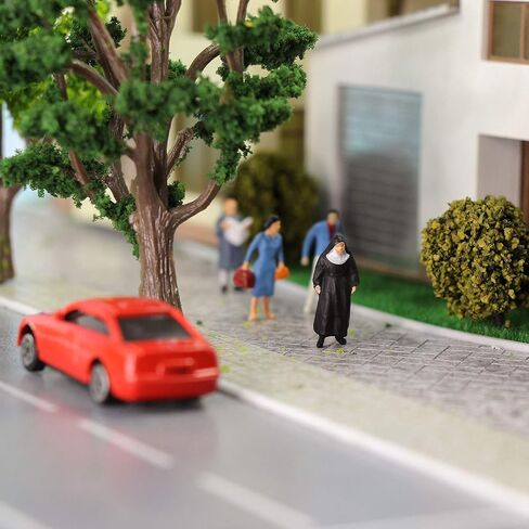 مقياس HO 1:87 شخصيات مرسومة للركاب الجالسين لتخطيط نموذج القطار (30 قطعة) in Saudi Arabia