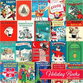 Re-marks Winter Wonderland Puzzle, Collage Puzzle for All Ages, 1000-Piece Christmas Puzzle