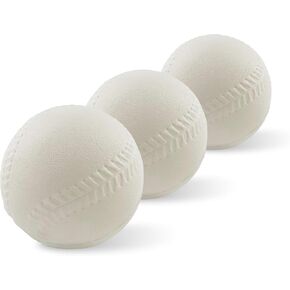 3 Pack Soft Baseballs for Kids - Compatible w/Fisher-Price Triple Hit Pitching & Tball Set | Perfect T Balls for Toddlers & Beginners in Kuwait