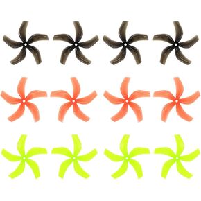 Gemfan D4-5 5 Blade PC Propeller M5 Mount 4 Inch FPV Mini Multicopter RC Accessories 12pcs 6CW 6CCW in Kuwait