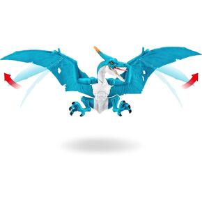 Robo Alive Dino Action T-Rex من ZURU Dinosaur Toys، حركة عض حقيقية، صوت زئير نابض بالحياة، لعبة الزواحف الإلكترونية التفاعلية الروبوتية التي تعمل بالبطارية للأولاد in Kuwait