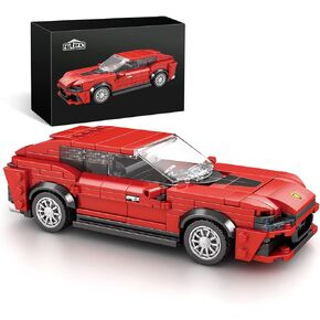 ZYLEGEN PUR-OSANGUE Model Car Building Kit, Racing Vehicle Toy for Kids, 2023 Collectible Car Set for Boys Age 3 4 5 6 7 8 9 10,MOC Sports Car Building Set for Kid(416pcs)