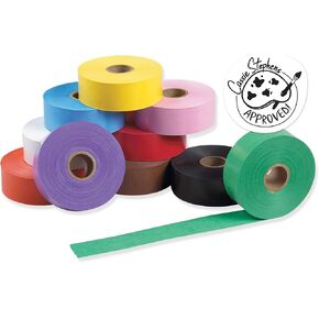 شريط فني لاصق من Pacon Wet N'، ألوان متنوعة، 1-1/2 x 250'، 10 بكرات in Kuwait
