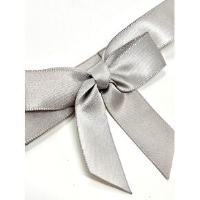 شريط فضي رمادي مع شريط مطاطي لصندوق المجوهرات 3.5 × 3.5 × 1 (50 قطعة) من فانفاريا (GBR-50) in Kuwait