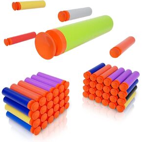 TORMEN Refill Standard Darts,Compatible for Nerf Elite Series Blasters Toy Guns