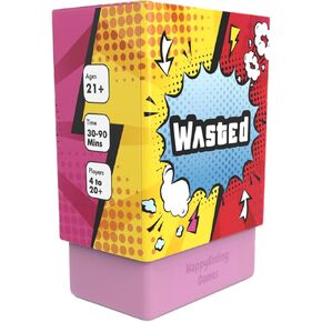 Wasted - لعبة الحفلة من Happy Ending Games - بطاقات الألعاب - لعبة Dares اللوحية (النسخة الإنجليزية)