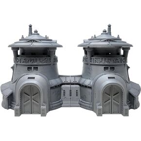 Twin House - Tabletop Terrain Massa'Dun by War Scenery for Star Wars Legion and Sci-Fi Wargames and RPGs 28mm 35mm 1:47 in Kuwait