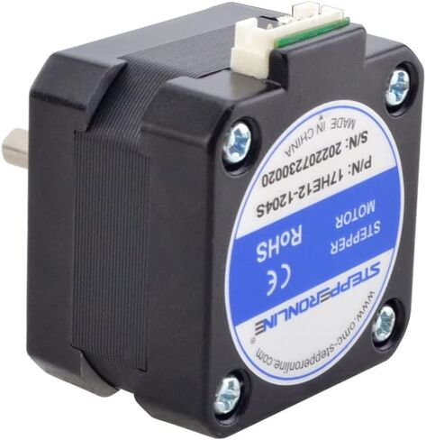 Nema 17 Pancake Stepper Motor 1.2A 26Ncm ثنائي القطب 1.8 درجة 4-Lead للطابعة ثلاثية الأبعاد CNC in Kuwait