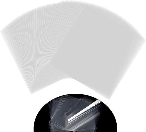 Jekkis 36 Pieces 6mil Blank Stencil Sheets 12x12 Inch, Clear Plastic Acetate Sheet for Craft, Mylar Templates Material for Vinyl Cutting in Kuwait