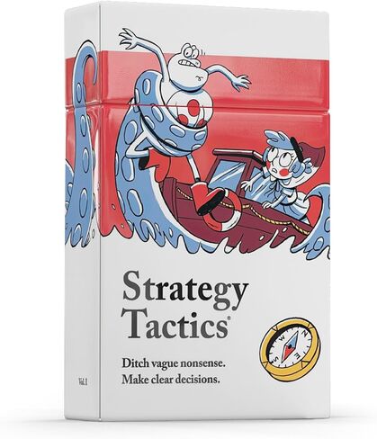 Pip Decks Strategy Tactics Card Deck, Business Tool to Improve Your Strategic Planning, Business Strategy and Business Management, 54 Cards in a Case in Saudi Arabia
