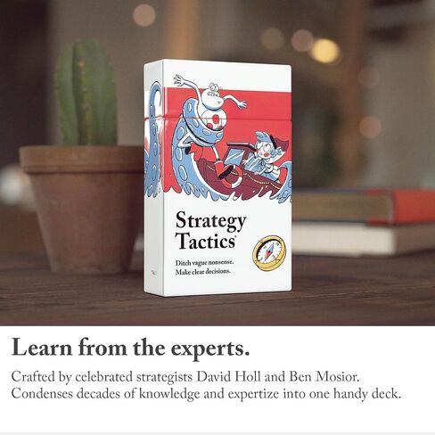 Pip Decks Strategy Tactics Card Deck, Business Tool to Improve Your Strategic Planning, Business Strategy and Business Management, 54 Cards in a Case in Saudi Arabia