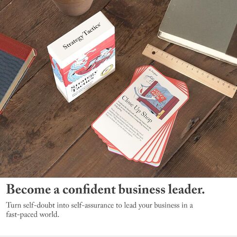 Pip Decks Strategy Tactics Card Deck, Business Tool to Improve Your Strategic Planning, Business Strategy and Business Management, 54 Cards in a Case in Saudi Arabia