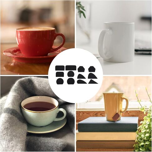 LUTER 12pcs Mug Handle Molds, Various Sizes and Shapes Pottery Mug Handle Molds for Clay Small Mug Handle Forms for Clay Mug Handle Making Tool for Pottery in Saudi Arabia