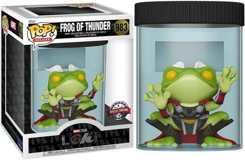 Funko POP! Deluxe: Loki Frog of Thunder Pop! Vinyl Collectible Toy Figure - Limited Edition Exclusive in Saudi Arabia