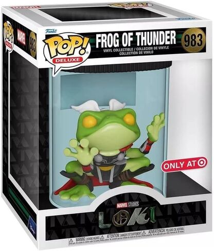 Funko POP! Deluxe: Loki Frog of Thunder Pop! Vinyl Collectible Toy Figure - Limited Edition Exclusive in Saudi Arabia