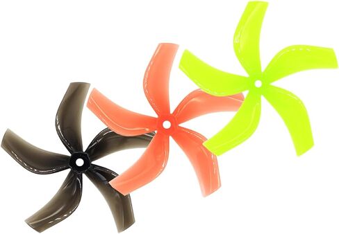 Gemfan D4-5 5 Blade PC Propeller M5 Mount 4 Inch FPV Mini Multicopter RC Accessories 12pcs 6CW 6CCW in Kuwait