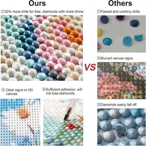 Moon Diamond Painting Kits for Adults-Sun Diamond Art Kits for Adults,Moon Gem Art Kits for Adults for Gift Home Wall Decor(14x14inch) in Kuwait