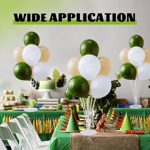 10 Sets of Balloon Stands for Table Balloon Stand Allowing Balloons To Float Without Helium Tank Balloon Holder Decorations for Birthday Party Wedding Festival Christmas in Kuwait