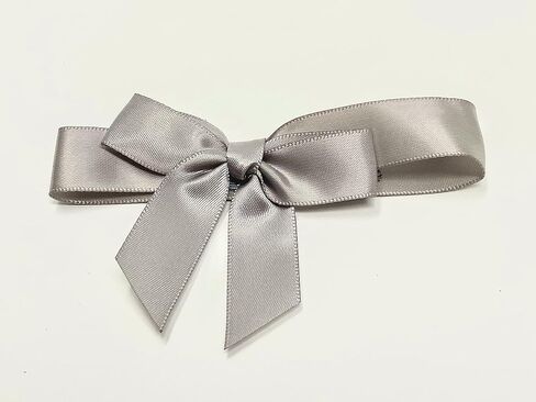 شريط فضي رمادي مع شريط مطاطي لصندوق المجوهرات 3.5 × 3.5 × 1 (50 قطعة) من فانفاريا (GBR-50) in Kuwait