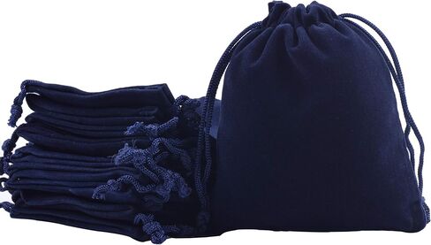 Sansam 48pcs 12 Colors Mixed Drawstrings Velvet Gift Bags Jewelry Pouches for Wedding Favors, Candy Bags, Party Favors, 4.0x4.8'' in Kuwait