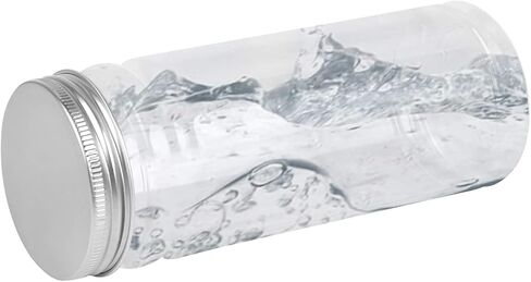 Harapu 12 Oz Clear Empty BPA-Free Slime Storage Containers, Slime Jars with Lids, 4 PCS in Kuwait