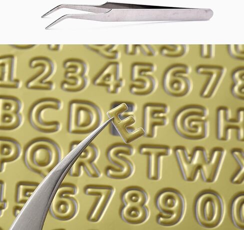 3 قطع من ملصقات حروف لامعة الحروف الأبجدية صغيرة بلون ذهبي محدب أحرف لاصقة لاصقة ثلاثية الأبعاد للفن الحرفية وبطاقات التهنئة بنفسك كتب تزيين المنزل مع ملقط واحد in Kuwait