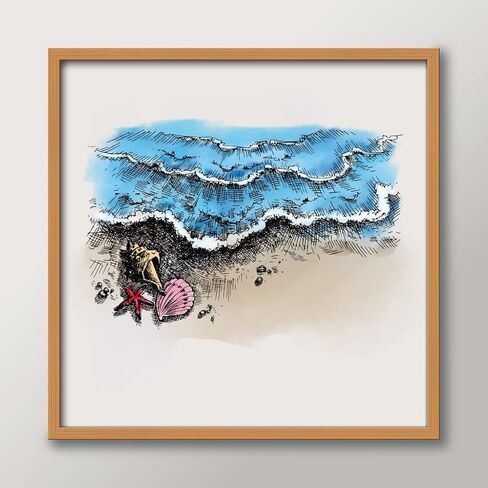 Sea Background Clear Stamps for Card Making and Photo Album Decorations, Sunset Stamps Summer Words Clear Rubber Stamps for Card Making Decoration and DIY Scrapbooking in Saudi Arabia