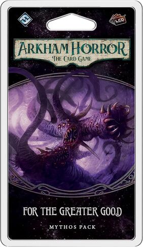 Fantasy Flight Games Arkham Horror The Card Game The Blob That Ate Everything Scenario Pack - Lovecraftian Cooperative Living Card Game, Ages 14+, 1-4 Players, 1-2 Hour Playtime, Made in Kuwait