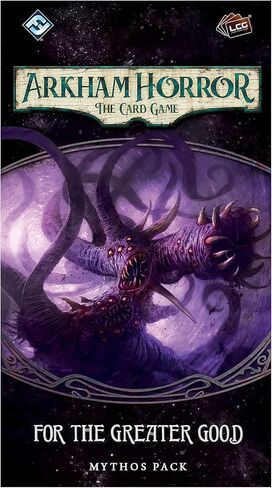 Fantasy Flight Games Arkham Horror The Card Game The Blob That Ate Everything Scenario Pack - Lovecraftian Cooperative Living Card Game, Ages 14+, 1-4 Players, 1-2 Hour Playtime, Made in Kuwait