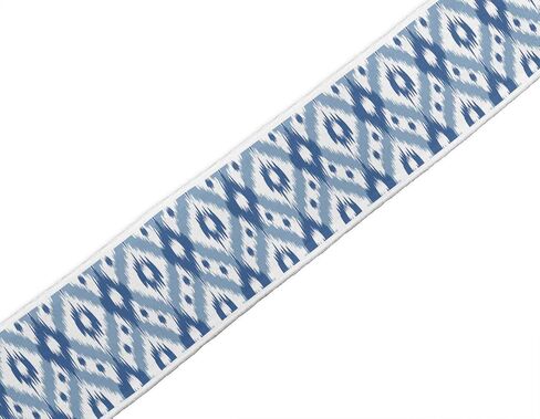 Pink Geometric Ikat Ribbon Trim Tape Fabric Laces for Crafts Printed Dupion Trim by 9 Yard Sewing Accessories 2 Inches in Saudi Arabia