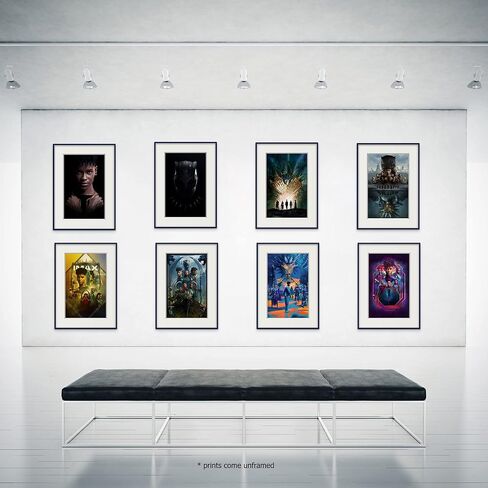 ملصقات بلاك بانثر واكاندا للأبد، مجموعة من 8 ملصقات فيلم ترويجي، ملصق واكاندا للأبد، ملصق بلاك بانثر الثاني، ملصق بلاك بانثر 2022 تكملة من بلاك بانثر (8 × 10) in Kuwait