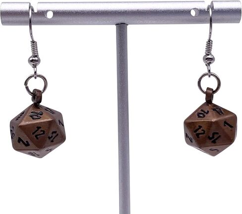 Norse Foundry Gnomish Copper Mini Metal قرط Polyhedral 10mm Ioun Stones RPG Math Games DND Pathfinder in Kuwait