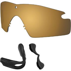 Predrox Si M Frame 3.0 Lenses & Nose Pieces Replacement for Oakley Sunglass OO9146 Polarized in Saudi Arabia