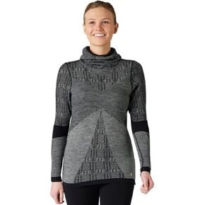 Smartwool Intraknit Thermal Max Merino Base Layer Pattern Hoodie - Women's