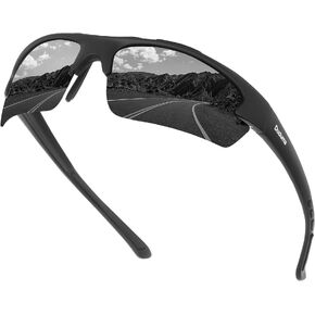 Duduma Polarized Sports Sunglasses for Men Fishing Cycling Running Golf Driving Sun glasses Glasses Tr62 Superlight Frame