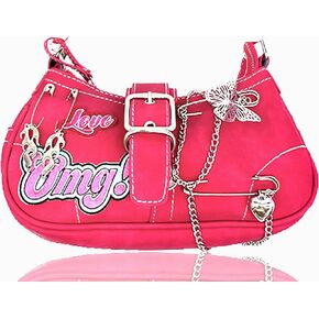 JeVenis Y2k Accessories Y2K Purse Cross Crossbody Bag Retro Vintage Cross Purse Clutch Alt Accessories