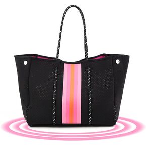 IBEE Tote Bag for Women,Neoprene Bag,Handbags for Women