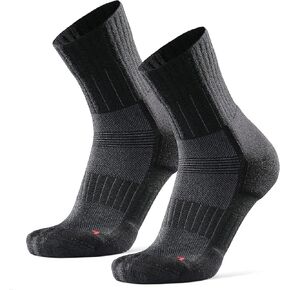 DANISH ENDURANCE Merino Wool Trail Running Socks for Men & Women, 2 Pack