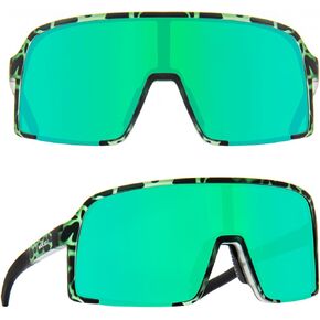 MAXJULI Polarized Sunglasses for Men Women, Windproof Outdoor Sports Cycling Running UV400 Protection Sun Glasses 8121