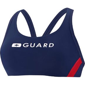 Speedo Women's Guard Sport Bra Swimsuit Top