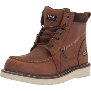 ARIAT Women's Rebar Wedge Moc Toe Waterproof Work Boot Western in Saudi Arabia