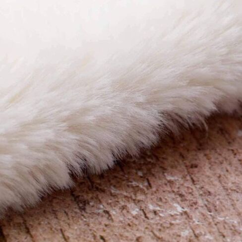 Zehope Wedding Faux Fur Shawl Wrap White Winter Stoles Scarf Bridal Evening Cape Cover Up for Bride and Bridesmaids in Saudi Arabia
